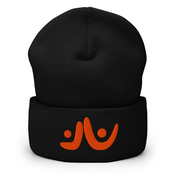 Orange Uplift Cuffed Beanie - Image 6