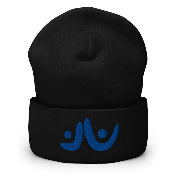 Blue Uplift Cuffed Beanie - Image 4