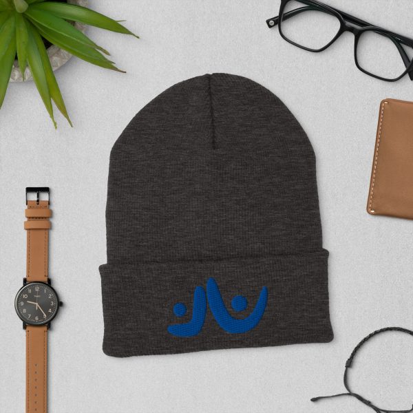 Blue Uplift Cuffed Beanie - Image 7
