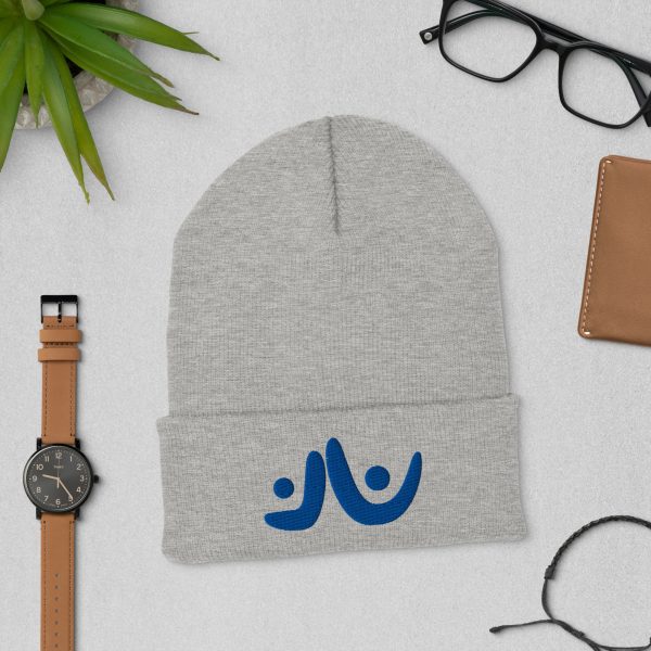 Blue Uplift Cuffed Beanie - Image 8