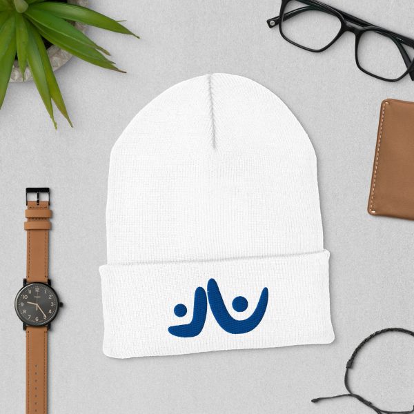 Blue Uplift Cuffed Beanie - Image 9